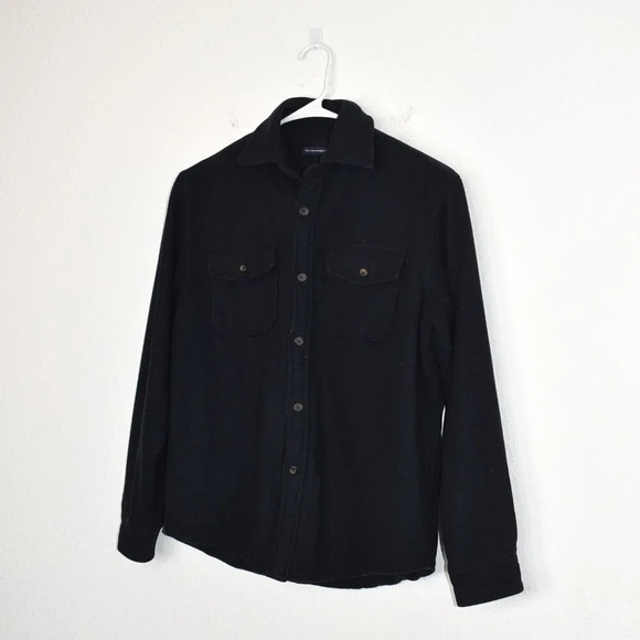 Brandy Melville Shacket Jacket Button Down Fleece Lined Wool Blend Heavyweight - Picture 2 of 16